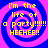 Four identical display a blue and pink spiral background with yellow text reading "i'm the life of a party!!!!! HEEHEE!!"