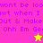 Pixelated text in purple on pink and yellow backgrounds with a star symbol, showing animation between two states.