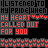 Pixelated text in black and red on dark gray background reads 'I LISTENED TO MY PRIDE WHEN MY HEART YYY CALLED OUT FOR YOU' with repeating red symbols below.