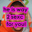 six pixelated images showing a person in an orange hoodie with text overlays changing