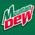 Pixelated static icon featuring a red and green logo on dark green background with white outline.