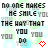 A 3x2 contact sheet of six animated frames showing a pixelated text-based animation with repeated phrases and heart symbols, where the word "YOU" is highlighted in red across different frames against a light blue-green gradient background.