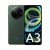 A static image shows a dark gray background with a circular dark purple shape on the left and a colorful abstract pattern on the right, with white text 'A3' at the bottom right.