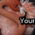 A pixelated image of a brown animal with white accents, overlaid with black text reading 'Your', 'Such', 'A', and 'Flamingo' in white letters.