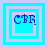 Four square display a blue 'CTR' text icon with varying background and border layers, each showing different layer visibility