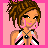 Pixel art contact sheet showing six frames of an animated buddy icon featuring a cartoon woman in various poses with text elements "Classy Ass" and "BITCH" on pink background.