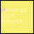 Yellow background with 'MEMORIES LAST FOREVER' text in pink and white, featuring small green plus signs that change position across frames.