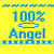A split-screen contact sheet showing two frames of a pixelated animated icon with blue text on yellow background and green text on dark green background.