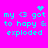 Cyan text on bright pink background reads 'my <3 got to hapy & exploded' with animated heart and starburst effects above the text.