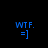 Blue pixelated text and emoticon on four colored backgrounds with visible motion blur on text.