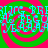 Animated icon with cyan text repeating 'FREI' and 'LEGA' over pink and green spiral backgrounds.