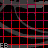 Animated sequence showing a white pentagram inside a circle on black background with red lines, transitioning from partial to full circular outline