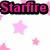 A static image with pink text overlays on a of four showing a starry background, solid pink, a horse, and a person in a red hooded outfit