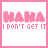 Two side-by-side pixelated text-based icons with "HAHA" and "I DON'T GET IT" in different colors, framed by solid borders.