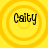 Four identical yellow circular icons with concentric rings and the text 'Csity' in black pixelated font centered on each.