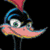 A four-quadrant with cartoon characters on the left and text labels on the right, each quadrant a distinct color background