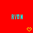 Red background with cyan text 'AYAH' on left and right, yellow pixelated hearts below each text block.