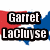 A static image with a red, white, and blue United States map background featuring text overlays: 'Garret LaCluyse', '285', and 'Do Work'.