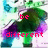 Pixelated green and purple figure with blue limbs, displaying 'be different' text on left and '<3' symbol on right in pink.