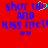Red background with blue text reading 'shut up and kiss me!' featuring a cyan heart symbol replacing the 'u' in 'up'.