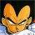 Pixelated orange-yellow face with large ears, narrowed eyes, and a stern expression against a dark background.