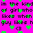 Pixelated text and green heart symbols on a bright pink background with repeated phrases about girls liking guys.