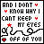 Pixel art buddy icon with black text, red hearts, and a stick-figure drawing on white background.