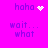 A bright pink background displays four of text with animated pixel symbols, each containing two identical phrases