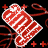 Four red and white striped Christmas stocking icons arranged in a 2x2 grid on black background with red plus signs and ribbons, each showing slight animation frame differences.