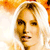 Pixelated image of a person with light hair against an orange and white background with the text 'HELENA' in red letters.