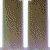 Animated contact sheet showing five frames of a pixelated 'The Outer Limits' logo animation with white text on dark backgrounds and blue light effects.