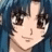 Pixelated anime-style character face with blue hair on left, black background with white text "Anime IM" and stylized "AIM" logo on right.