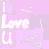 A static image with a soft pink and white gradient background featuring faint, pixelated text elements.