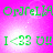 Green text on pink background with animated light effects; four identical arranged in a