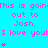 A static image with bright cyan background and pink text repeating 'This is going out to Josh. I love you!' alongside small heart symbols.