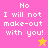 Four pixelated display identical text with two distinct star symbols, each in a different solid color background