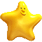 Two yellow star-shaped figures with smiling faces, positioned side-by-side against a gray background.