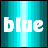 A 4-frame animated contact sheet showing a pixel art character with changing text and pose against a teal gradient background.