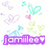 Pixelated icon with repeating heart and butterfly motifs surrounding a central name banner in multiple color variations.