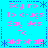Pixelated text on a bright blue background with blue decorative borders, repeating 'Say no To drugs Say Yes To... Alcohol!!' in pink and blue text.