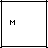 12 white squares with black borders displays sequential text fragments forming 'MONICA' in a pixelated font, each square showing one or more letters that change across frames