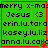 Green background with red border displays text list including 'merry x-mas', 'Jesus <3', and multiple names like erin.lu.tara, kasey.lu.liz, anna.lu.cake in pixelated font.