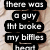 Text-based image with black rectangular blocks containing white text over a beige fabric background, displaying two separate phrases.