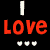 A 2x2 contact sheet of four animated frames from a Care Bears-themed buddy icon featuring text and cartoon characters on black and light backgrounds.