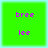 Four identical green square with cyan borders display purple pixelated text reading 'bree' above 'lee', arranged in a