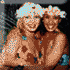Four of pixelated character images with varying poses and clothing, some wearing headbands or floral accessories