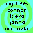 Four identical display text over a green and cyan spiral background with pixelated font