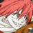 A 48x48 pixel animated buddy icon featuring a split composition with an anime-style character on the left and text elements on the right, displayed as part of a contact sheet.