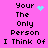 Pixelated text on pink background with animated cyan symbols replacing static heart and star icons.