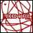 Red and white pixelated icon with 'WEEDWAX' text, featuring a heart symbol above the text that changes from solid to dotted in some frames.